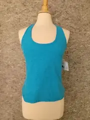 Beyond Yoga Tank Spacedye Step Up Racerback Tank Women Size XL Blue New With Tag