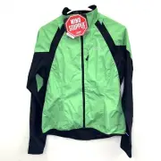 Gore Bike Wear Alp X II Green Convertible Windstopper Jacket Women’s Size LG