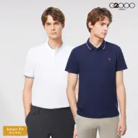在飛比找momo購物網優惠-【G2000】棉質素面短袖POLO衫(6款可選)