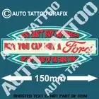 YOU CAN'T BUY HAPPINESS BUY FORD DECAL STICKER BAR FRIDGE MANCAVE STICKERS
