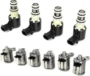 10PCS Solenoids Valve 6-Speed for SsangYong Compatible for Geely for Actyon for Korando M11 Valve Body Automatic Transmission