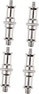 POPETPOP Quick Install Camera Accessory Mount 1/4 to 3/8 Threaded Screw Adapter Cold Shoe to Hot Shoe
