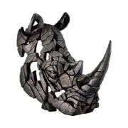 EDGE RHINOCEROS BUST - RHINO Evocative Hand Painted - Marble Castings Blend