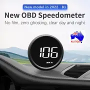 OBD2 Car HUD Computer Head Up Display Smart-Digital Slope Meter-Speedometer B1