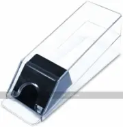 Clear Acrylic Blackjack Dealer Shoe - holds 6 decks (cards not included) (UK)