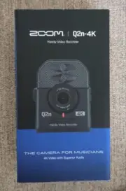 ZOOM Q2n-4K Handy 4K Video Audio Recorder Black Built-In XY Mic 100% Genuine F/J