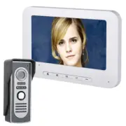 7 Inch TFT Video Door Phone Doorbell Intercom System Kit With HD 700TVL Camera