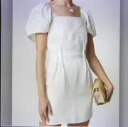 NWT SIR. The Label Inez Linen Mini Dress
