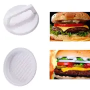 Round Shape Hamburger press Plastic Press Patty Maker Mold Mould Kitchen Tools