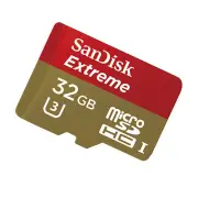 Sandisk 32G Micro Extreme V20 4K skydiving video SD card fo GoPro Hero 6 5 4 3