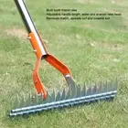 Lawn Grass Rake Lawn Combing Harrow Courtyard Garden Durable Soil Rake Garden Ra