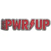 AC/DC Pwr Up Metal Pin Button Badge Official Band Merch