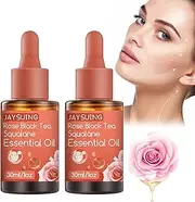 Rose Black Tea Squalane Essential Oil, Rose Black Tea Squalane Essential Oil, Anti-aging Anti-wrinkle Serum Moisturising (2)