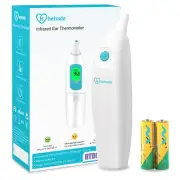 Ear Thermometer for Adults and Kids, Digital Thermometer with Fever Alarm and...
