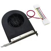 New High Quality 4 Pins System Blower CPU Case PCI Slot Fan Cooler for MAC/PC