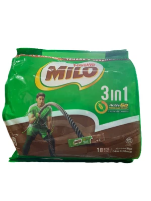 Nestle MILO ORIGINAL Chocolate Malt Drink 3in1 33g x 18 stik Activ Go