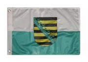 12x18 12''x18'' Saxony Crest Rough Tex Knitted Boat Flag Banner Grommets