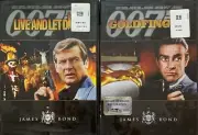 James Bond 007 DVD Lot 2 Movies Live and Let Die & Goldfinger NEW FACTORY SEALED