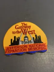 Jefferson National Expansion Memorial Gateway To The West Iron On Patch