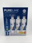 3 PACK *NEW* Pureline PL-3400 Refrigerator Water Filter For LG Kenmore LG LT100P