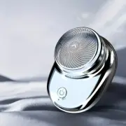 1PC Mini Electric Shaver, Suitable for Men, USB Rechargeable Portable Shaver, Ex