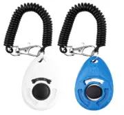 Dog Training Clicker Pet Behavioral Training Wrist Strap Cat Puppy Bird Horse 2