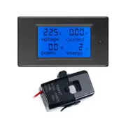 AC80V-260V Digital LED Display Voltmeter Ammeter Wattmeter Power Energy Meter