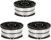 Eyoloty 90517175 Replacement String Trimmer Spools for Black Decker DF-065 GH710 GH700 GH750 Weed Eater Refills Line 36ft 0.065" Auto-Feed Dual Line Edger Parts (3 Pack)