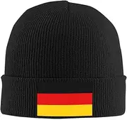 [Generic] Germany Flag Knitted Hat Germany Knit Caps Beanie German Skull Hat for Men Women
