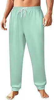 [Generic] Men's Sweatpants, Deep Dusty Mint-120, Polyester Joggers, Sweatpants Jogging Pants for Workout Running