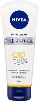 Q10 anti Aging Hand Cream (100Ml), 3-In-1 Hand Cream for Dry Skin, Intensive Han