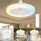 Socket Ceiling Fan Light Screw in with 3 Color Temp, Low Profile Enclosed Dimmab
