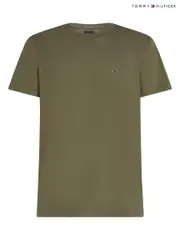 Tommy Hilfiger Green Plus Crew Neck T-Shirt (W59105) | $92