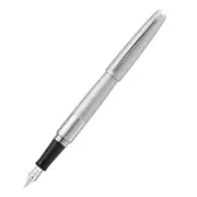 Pilot Metropolitan Fountain Pen Medium Nib Black (Silver Barrel)