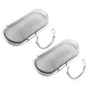 2 Pcs Coffee Machine Filter Tea Infuser Teapot Maker Accessories Diffusers