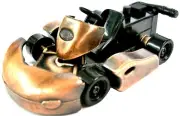 Go Cart Die Cast Metal Collectible Pencil Sharpener