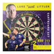 Target Luke 'The Nuke' Littler Dart Board Set With Darts