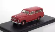 Borgward Hansa 1500 Break Red Neo 47110 1/43 Resin Silber Scale Model 1951
