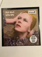 DAVID BOWIE - HUNKY DORY RARE LIMITED EDITION GOLD VINYL New Sealed OOP Color