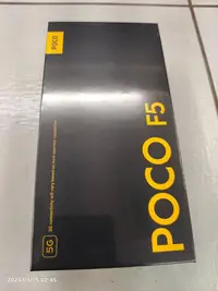 在飛比找Yahoo!奇摩拍賣優惠-POCO F5 5G 12GB/256GB 白 贈玻璃貼
