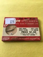 Original NOS Jansen Needle Stylus JP0-30 fit SHURE A 62A Possibly Others ??