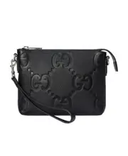 Gucci Jumbo GG Small Messenger Bag One size black