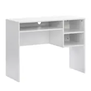 Carter Study Desk Home Office Work Table 100cm White