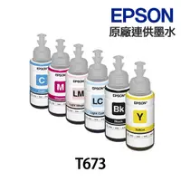 在飛比找蝦皮商城優惠-EPSON T673 原廠裸裝墨水 《適用 六色 L800 