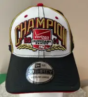 2014 Verizon Indycar Series Champion Medium Large Fitted Black Baseball Hat Cap