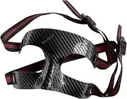 Generic Sports Face Masks Nose Guards Face Shield, Football Facial Cover Durable Basketball Mask Guard Faces Guard for Kids, Party, Women Men, Soccer, Style B 17X10CM