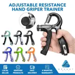 丸子精選ADJUSTABLE RESISTANCE HAND GRIP WRIST ARM FINGER EXERCIS