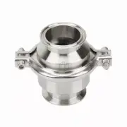Metal Tri Clamp Check Valve One Way Flow Stainless Steel Sanitary Pipe Tools