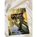 ENGLISH FOR YOUR CAREER1 英文課本（附光碟💿）