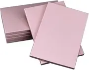 Aswalling Rubber Block Stamp Pink Rubber Carving Linoleum Blocks for Printmaking and More Crafts 6 Pack